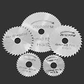 Lexpon HSS dairesel testere bı&ccedil;ağı seti Dremel daire testere levhaları hassas aletler i&ccedil;in ahşap plastik fiberglas bakır al&uuml;m