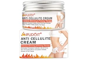 IFUDOIT Crema anticellulite,Crema Anticellulite Snellente Rassodante, Crema Calda Professionale per Ridurre Efficacemente il Grasso Addominale, Glutei e Gambe (100 g)