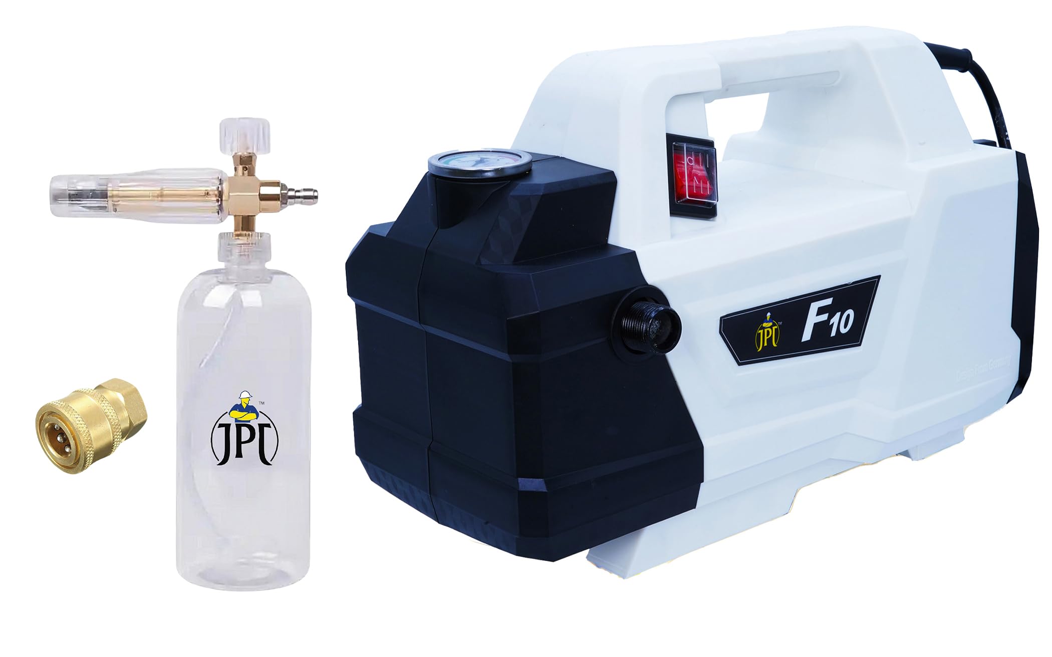 JPT Combo New F10 Heavy Duty 2400W 220BAR Car Pressure Washer Review