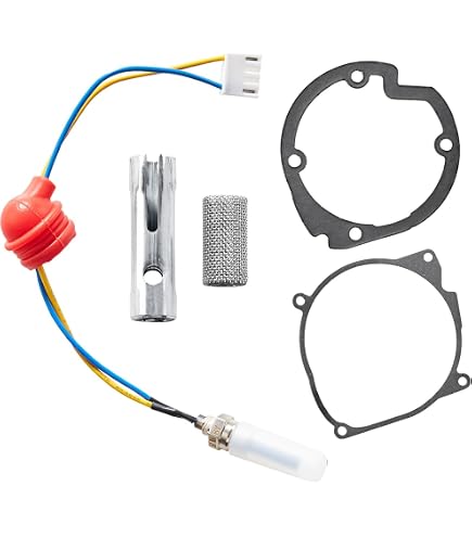 Kit 7 Pezzi Candelette E Guarnizioni In Nitruro Di Silicio 12V Per Riscaldatori Diesel Webasto/Eberspacher 5KW