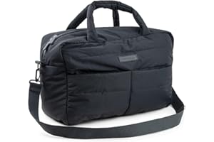 Done by Deer Gesteppte Wickeltasche - Wickelunterlage und zwei Haken für den Kinderwagen enthalten - Unverzichtbares Babyzubehör - 100% recyceltes Polyester