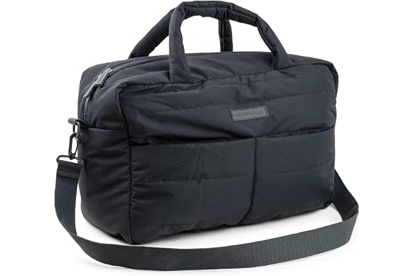 Done by Deer Sac à Langer Bebe Matelassé – Tapis à Langer Pliable Inclus – Grande Capacité 24L – Sangle Réglable, Anses Pratiques et Attaches Poussette – 41 x 21 x 29 cm