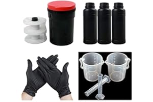 ETONE 120 135 B & W Film Darkroom Kit Entwicklungsausrüstung Verarbeitungswerkzeug Entwicklungstank mit Spiralspulen-Chemikalienflasche 120 135 B&W Film Darkroom Kit Processing Tool Developing tank