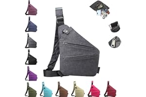 Diveck Wander Plus Anti Theft Travel Bag, Wander Plus Cross Body Travel Bag, Travel Passport Wallet Anti Theft Travel Bag for Women Men