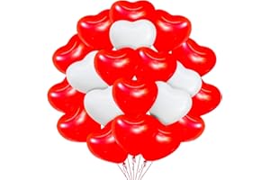 TK Gruppe Timo Klingler Pack of 50 Balloons - Diameter 35 cm - Suitable for Helium - Latex Balloons for Decoration - Party Decoration for Weddings & Birthdays