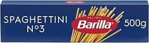 Barilla Pasta Spaghettini N.3 di Semola di Grano Duro 500g