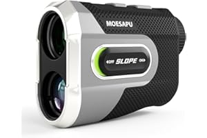 GLXY Golf Range finder with Slope Switch, Flag Lock, Vibration Reminder, 650 Yards Rechargeble Range Finder Golf with Magnet & 7X Magnification