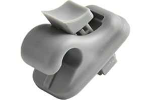 Lawnoval Clip pour pare-soleil de voiture Suzuki - Boucle de rétroviseur intérieur - Pièce de rechange 84851-65D00, pour Vitara pour Sidekick SX4 Swift Alto