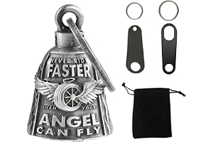 Galenecx Guardian Bell, Motorcykelklocka Guardians Bells, Guardians Bell Moto Zinklegering, Bikerklockor, Guardian Motos, Motorcykelklocka, för Elektriska Bilar, Cyklar etc