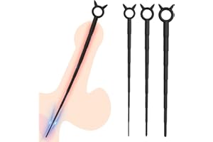Dilatadores uretrales BDSMJOY para hombres, 3 unidades, dilatadores uretrales extremadamente largos, juguetes sexuales para hombres en solitario, tapones para el pene.