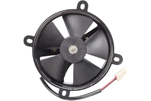 YECNECTY 6 "12V universal motocicleta delgada eléctrica enfriador ventilador montaje tanque de agua piezas para 150cc 200cc quad Dirt Bike ATV