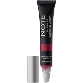 Note Cosmetics Mineral Matte Lip Cream 05 Plum Wine Yarı Mat Bitişli Likit Ruj, Kırmızı
