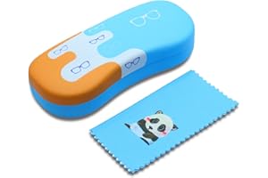 bingdwendwen Brillenetuis für Kinder, Sonnenbrille Brillenetui Hartschale niedliche Brillenetuis für Mädchen Jungen leicht und tragbar