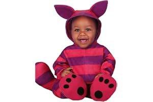 Fiestas Guirca, S.L. Disfraz de Gato Cheshire para bebé T-6/12 Meses