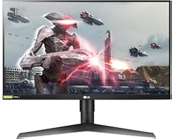 LG Ultragear 27GL63T 27 Inch Gaming Monitor FHD IPS 1MS HDR Nvidia G-Sync Compatible, Black