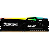 Kingston Beast RGB 16GB DDR5 6000MT/s CL36 DIMM Masa&uuml;st&uuml; Ram Kit (2x8GB) - KF560C36BBE2A/16TR