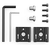SMALLRIG Cold Shoe Mount Hot Shoe Adapter with 1/4'' Thread for Camera Cage Flash LED Monitor Mount (2 Pack) - 2060