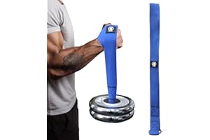 J Bryant Cintura da allenamento per braccio e wrestling, ideale per allenamenti di polsi, avambracci e bicipiti, multifunzionale, per casa, palestra, fitness, compatibile con bilancieri da 2,5 cm e