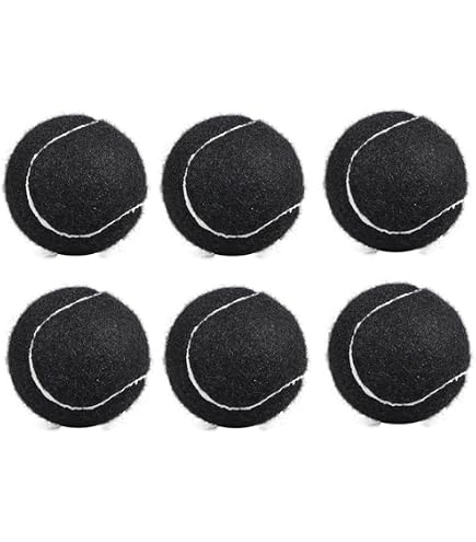 QUARKZMAN Lot De 12 Balles De Tennis Prédécoupées Pour Déambulateurs - Protection Sol, Anti-rayures, Marron 65mm