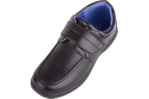 ABSOLUTE FOOTWEAR Schuhe für Kinder, Jungen, Kunstleder, elegant, formell, mit Touch-Verschluss