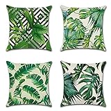 【HOCHWERTIGES MATERIAL】Aus langlebigem, komfortabelem und umweltfreundlichem Leinen-Baumwoll gefertigt. Fühlt sich besonders super.