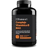 Vitamin B Complex MAX - 8 B Vitamins, Choline and Inositol - 365 Tablets | Group B High Concentration - Own Formula, Vegan, N