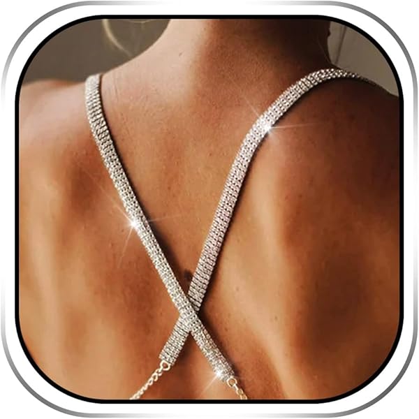 2 Paar Strass BH Träger - Verstellbare Transparente Schulterträger