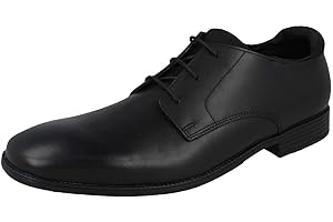 Start-rite Academy Kids Shoes, Black Leather Boys School Shoes Sizes L6-L11