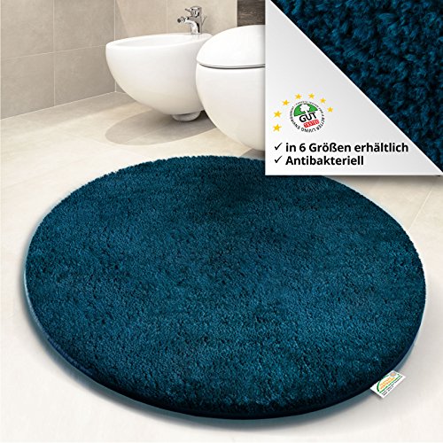 SKY Badematte Uni | Türkis – Öko-Tex 100 zertifiziert | verschiedene Größen – 60x100cm - 7