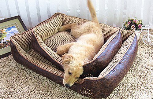 AcornPets-B6-Super-Warm-Soft-Luxury-Large-Dog-Bed-Pillow-Puppy-Cat-Pet-Comfy-Fur-Fleece