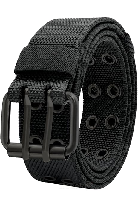 2 Cinture In Nylon Regolabili - Cintura Tattica Senza Metallo Per Caccia E Sport - Foto 12