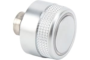 ‎PLPLAAOO Lautstärkeregler, Lautstärkeregler, 4g0919070 Radio-Knöpfe Ersatz, Einfache Installation, Radio-Bedienknopf, Autozubehör, Ersatz Für A6 S6 A7 RS6 RS7, Auto-Lautstärkeregler, Lautstärkeregler Laut