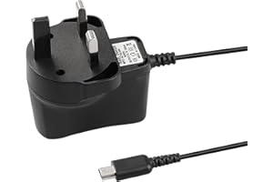 Charger for Nintendo DS Lite, Xahpower AC Adapter Compatible with Nintendo DS Lite Systems Power Charger, Wall Travel Charger Power Cord Charging Cable