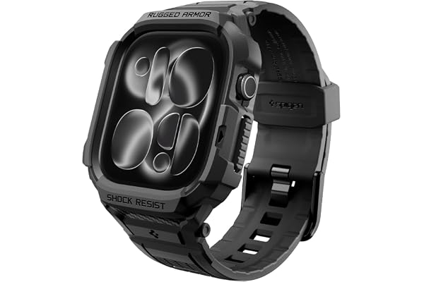 Spigen Rugged Armor Pro fodral med rem för Apple Watch Series 46 mm