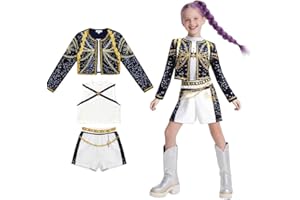 Qingshui Demons Hun-ters Kostüm Kinder, Rumi Kostüm Anime Cosplay, Mädchen Costume für Karneval Cosplay