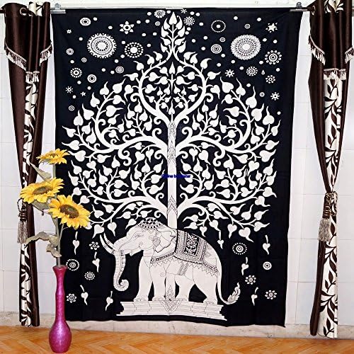 Good Luck Elephant tapestry Tree of Life Tapestries , Hippie Tapestries , Bohemian Boho Tapestry , Dorm Tapestry ,Wall Tapestries, Tapestry Wall Hanging By Online Big Bazar