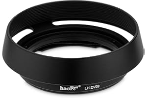 Haoge LH-ZV09 okrągła metalowa bagnetowa osłona obiektywu do Carl Zeiss C Biogon T 4,5/21 21 mm f4,5 ZM, 2,8/25 25 mm f2,8 ZM, 2,8/28 28 mm f2,8 ZM, C Sonnar T 1,5/50 50 mm f1,5 mm Obiektyw ZM czarny