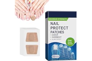 HAMKU 72Pcs Cerotti Per Micosi Delle Unghie - Cerotti Micosi Delle Dei Piedi Extra Forti,Fungal Nail Patchestrattamento Di Unghie Che Ripristinano Un Aspetto Sano Per Uomini E Donne
