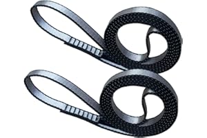 FOSER Coureur d'élingue d'escalade en Nylon de 18 mm, Corde en Nylon 23KN, s'applique à l'escalade, à l'alpinisme, à la randonnée, à la Descente