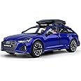 MTG Metro Toys & Gift - Audi RS6 Avant | 1:24 Scale | Big Size Diecast Model Alloy Metal Pull Back Toy car for Kids with Openable Doors & Light, Music Toy Vehicle for Kids 【Colors as Per Stock】