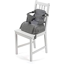 wooshwa Kinderstoelverhoging, cartoon, stoelverhoging, kinderstoel met 2 verstelbare riemen en antislip onderkant, wasbaar (eenhoorn