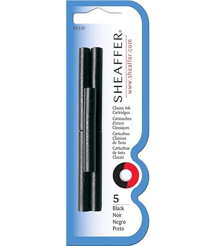 Sheaffer Skrip Ink Cartridges, Blue, 5/Pack, PK - SHF96320
