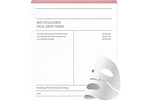 DMNQ 4 Pcs Masque Bio Collagene Visage Bio Collagen Mask Coreen Masque Collagene Masque Visage Collagene Masque Bio Collagene Visage Collagen Mask Bio Collagen