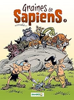 jaquette livre Graine de sapiens - tome 1