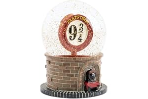 HALF MOON BAY Harry Potter Platform 9 3/4 Snow Globe Festive Harry Potter Snow Globe | Magical Hogwarts Snow Globe