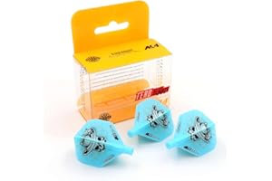 CUESOUL TERO AK4 Dart Flights Forme Standard/Slim avec Motif Attrayant, Lot de 3 pièces