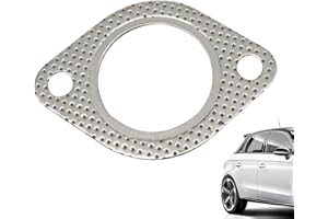 Genikeer 1,5-3,0-Zoll Auspuffdichtung | Dichtungspad Ersatz-Auspuffdichtungen | Auspuff Dichtung Verstärkter Rohr Dichtung Für Fallrohr-Auspuffrohre, Fahrzeugmodifikation