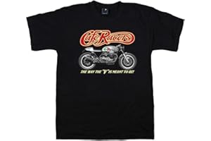 DIRTY RAY Quaint Point Guzzi Cafe Racers Bikers camiseta hombre T-shirt MOTO7