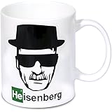 Logoshirt Serie TV - Breaking Bad - Heisenberg - Tazza di Porcellana - Multicolore - Design Originale Concesso su Licenza
