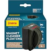 Mıknatıslı temizleyici y&uuml;zen L 10 mm cam | etkileyici temizleme mıknatısı | akoryum i&ccedil;in y&uuml;zen yosun mıknatısı